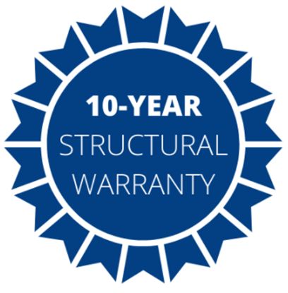 Are you looking for a 10 Year Structural Warranty?