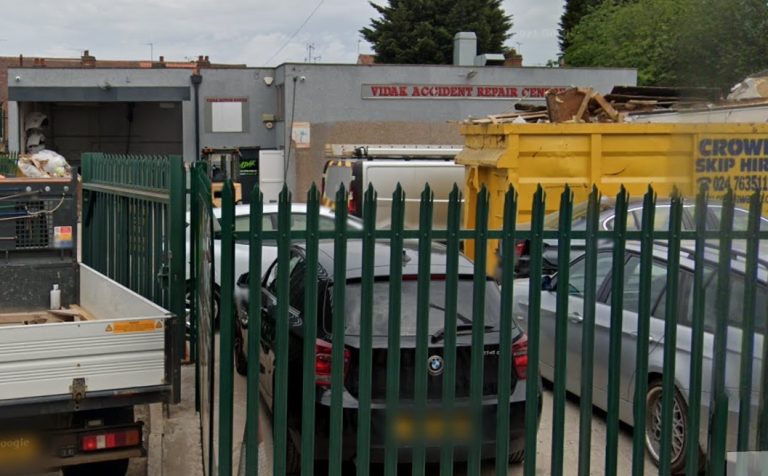 Vidak Repair Centre, Midland Road, Nuneaton