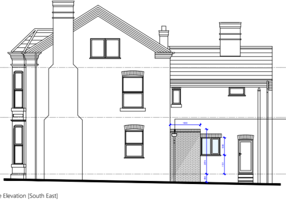 Daybrook - Side Elevation